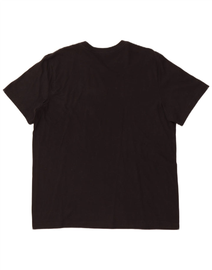 NIKE Mens Graphic T-Shirt Top Large Black