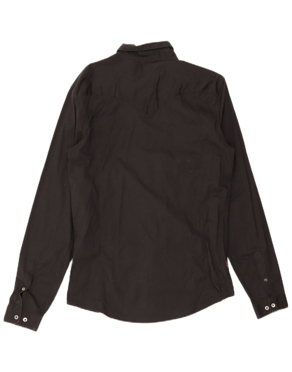Levi's Mens Shirt Large Black Cotton