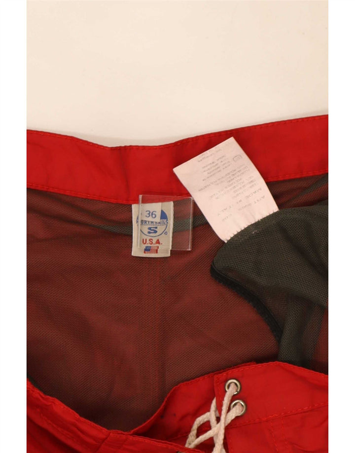 North Sails Mens Swimming Shorts Large Red Nylon