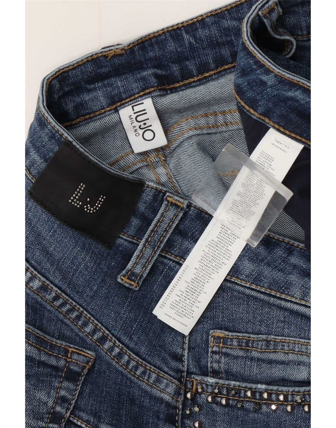 Liu Jo Womens Slim Jeans W30 L29 Blue Polyester