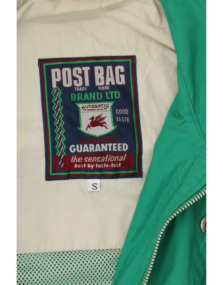 VINTAGE Mens Utility Jacket UK 36 Small Green Polyester Vintage Vintage and Second-Hand Vintage from Messina Hembry 