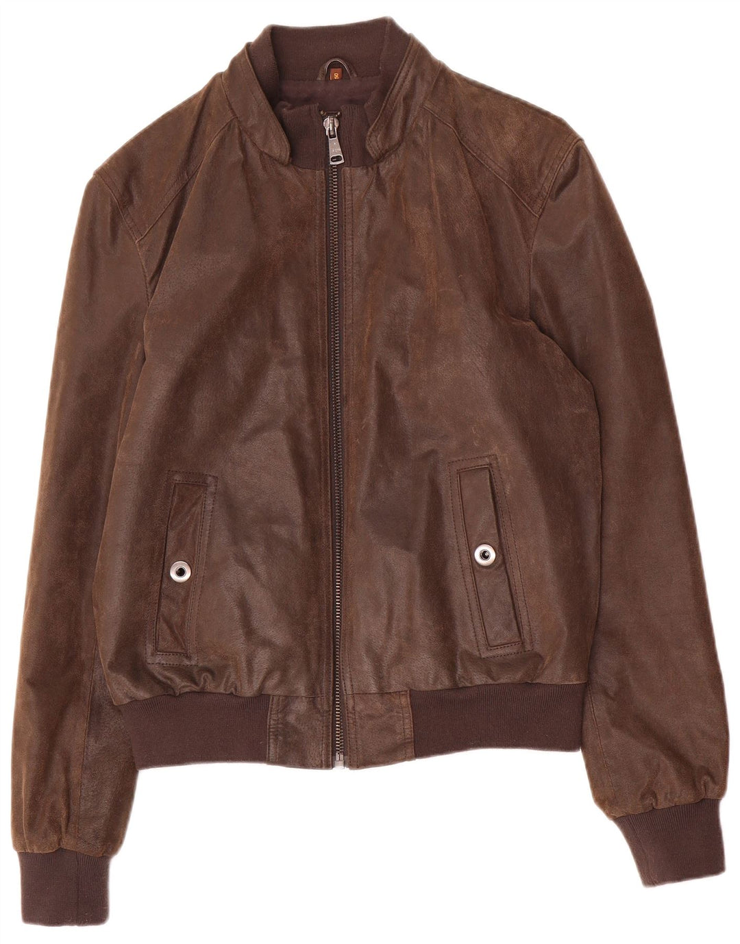 Conbipel Womens Leather Jacket IT 50 XL Brown Leather