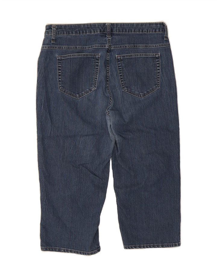 LEE Womens Riders Bermuda Denim Shorts W34 Large Blue Vintage Lee and Second-Hand Lee from Messina Hembry 