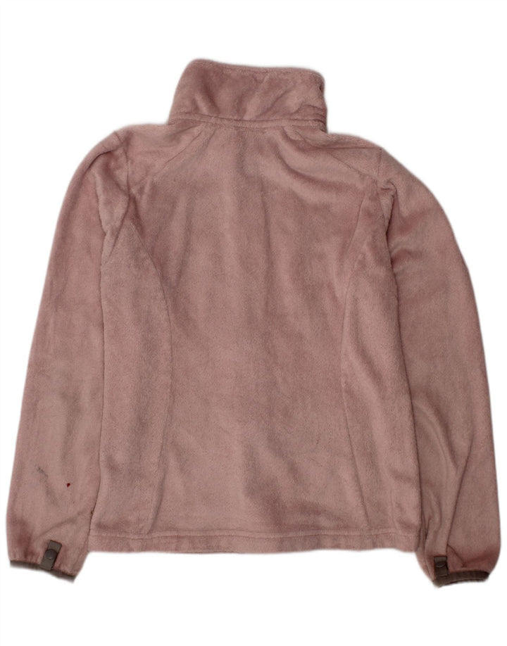 THE NORTH FACE Girls Fleece Jacket 7-8 Years Small Pink Polyester