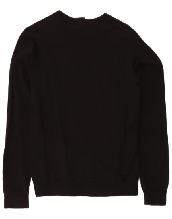 Starter Mens Graphic Sweatshirt Jumper Small Black Cotton