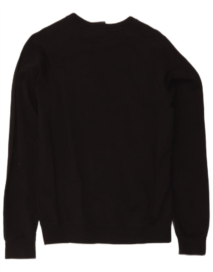 Starter Mens Graphic Sweatshirt Jumper Small Black Cotton