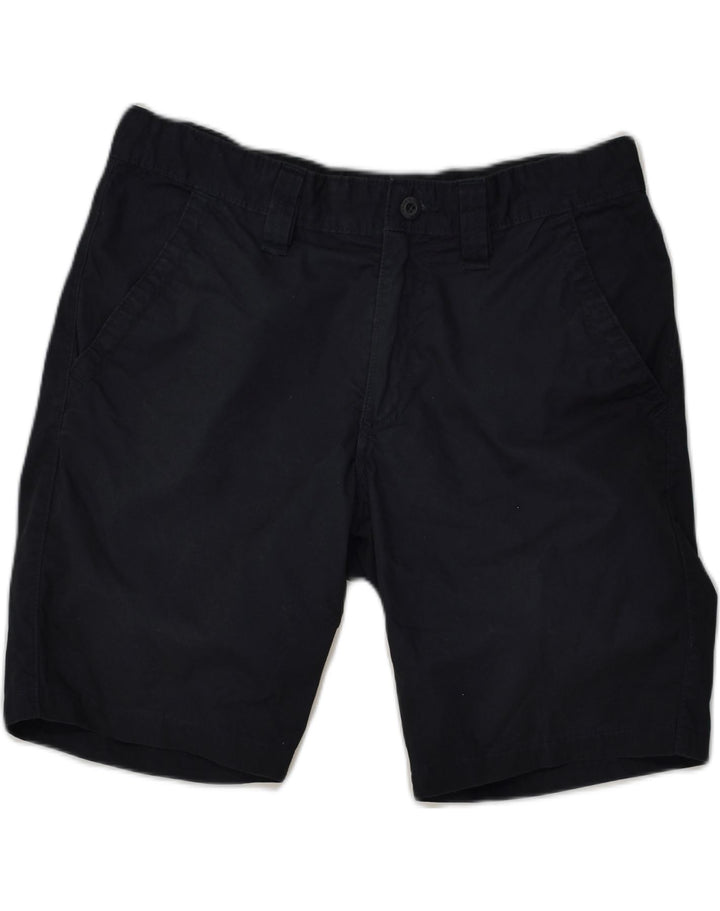 DACK'S Womens Chino Shorts W32 Large  Navy Blue | Vintage Dack's | Thrift | Second-Hand Dack's | Used Clothing | Messina Hembry 
