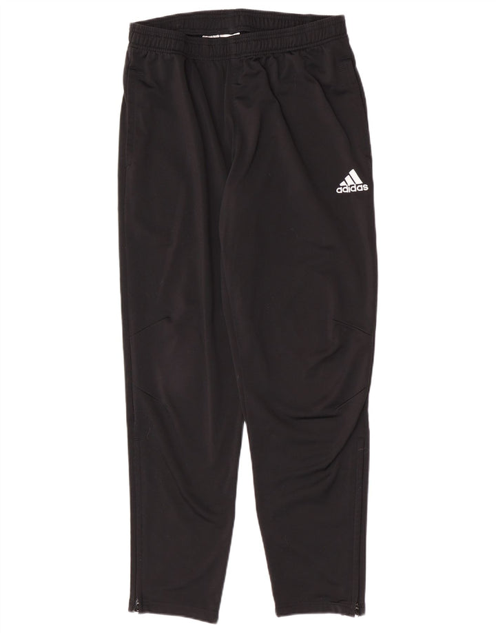 Adidas Mens Tracksuit Trousers Medium  Black Polyester