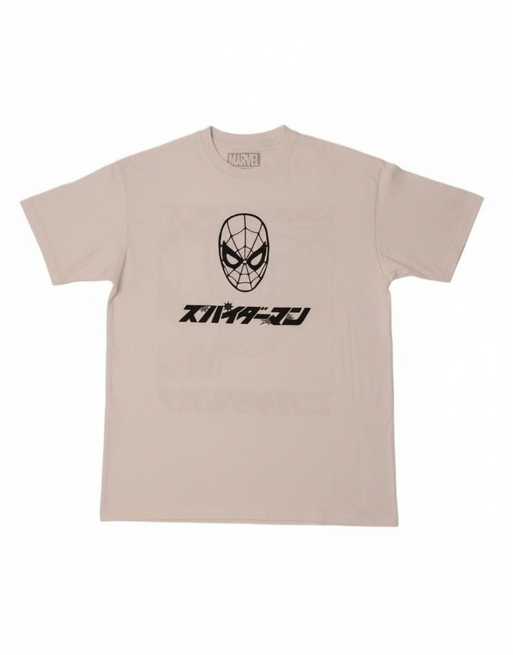 Pull & Bear Mens Marvel Graphic T-Shirt Top Medium White