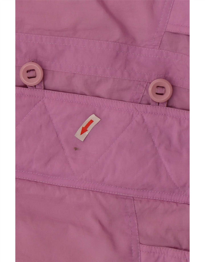 Vintage Womens Oversized Padded Coat EU 38 Medium Purple Polyamide