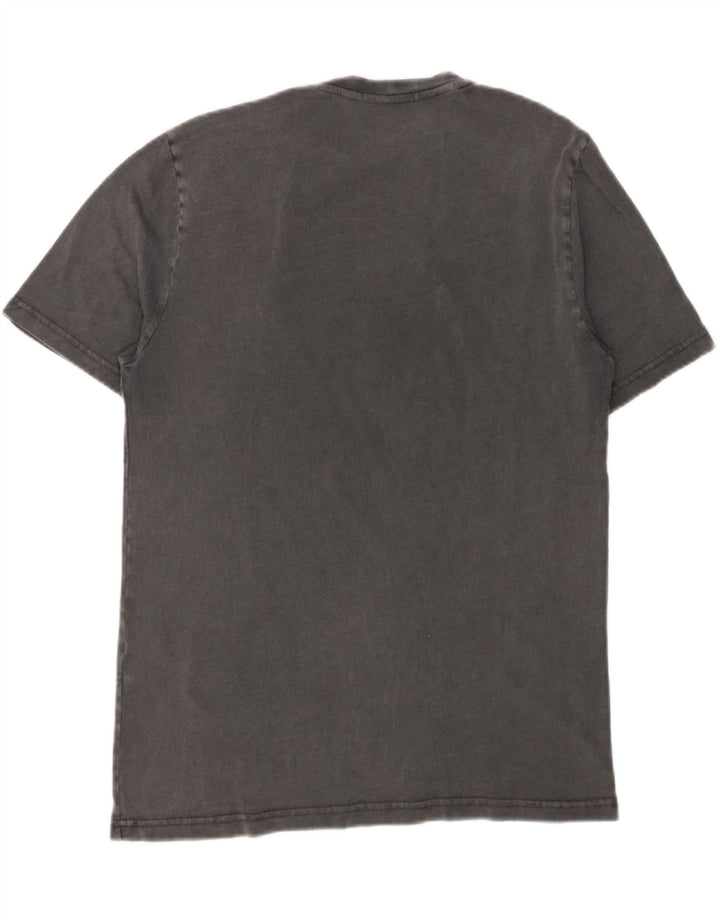 LYLE & SCOTT Mens Relaxed Fit T-Shirt Top Small Grey Vintage Lyle & Scott and Second-Hand Lyle & Scott from Messina Hembry 