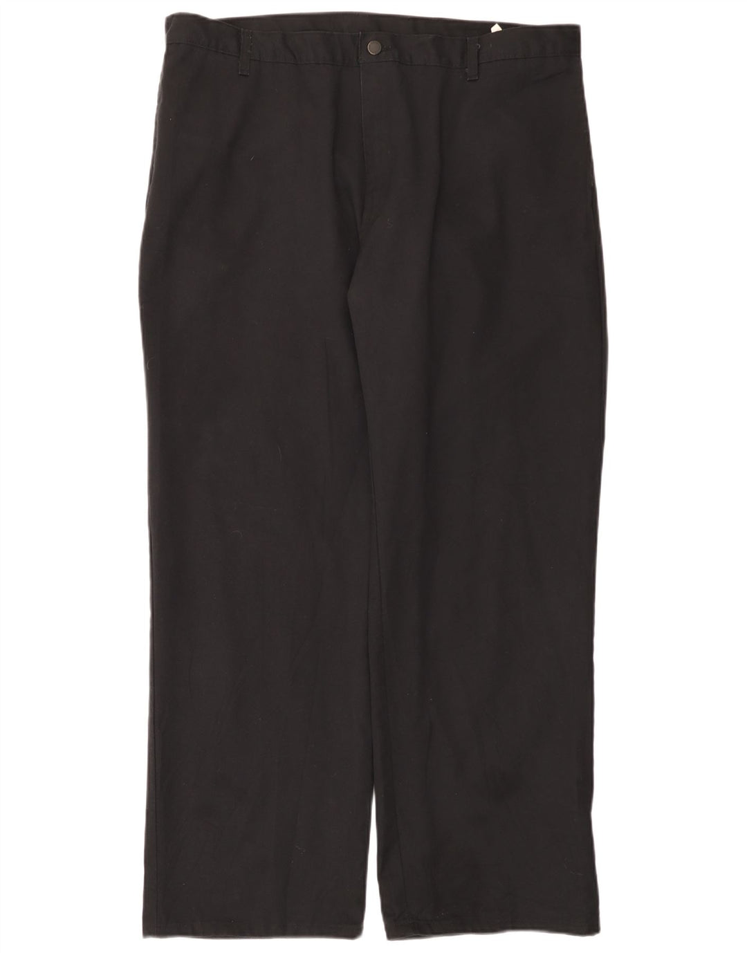 Dickies Mens Regular Chino Trousers W40 L32 Black Polyester
