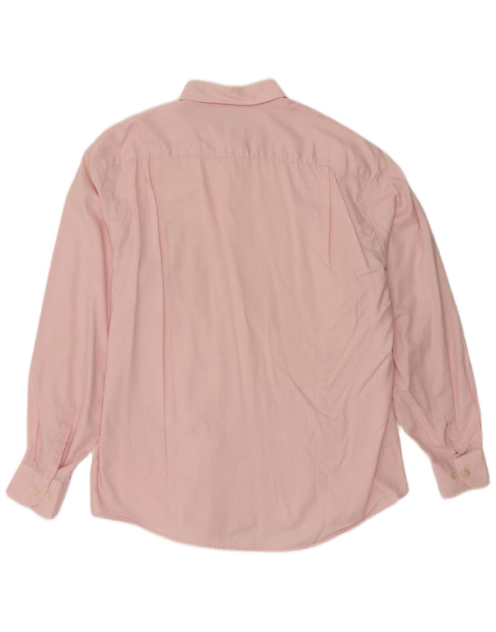 Trussardi Jeans Mens Shirt Large Pink