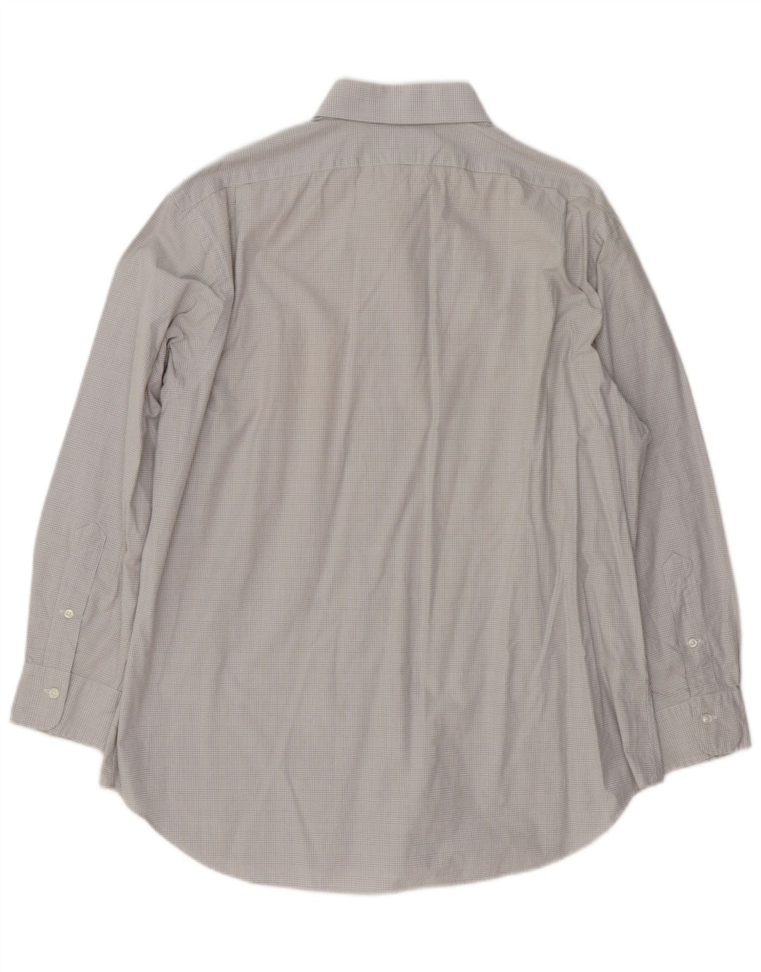 POLO RALPH LAUREN Mens Shirt Size 17 XL Grey Check Cotton