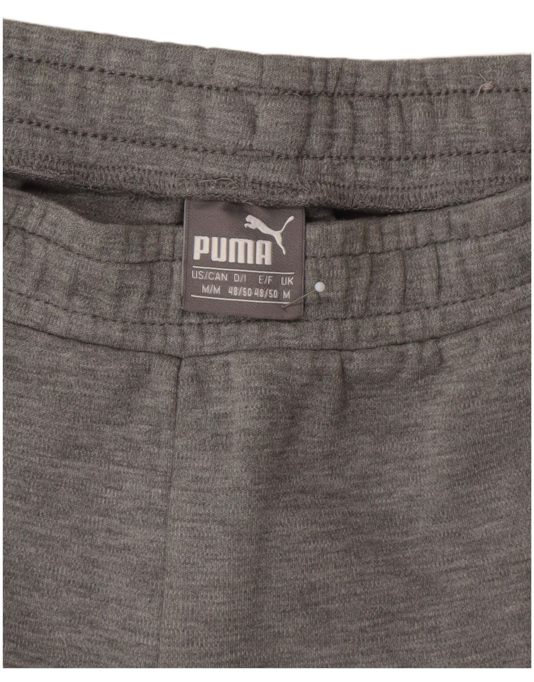 Puma Mens Tracksuit Trousers Medium  Grey Colourblock