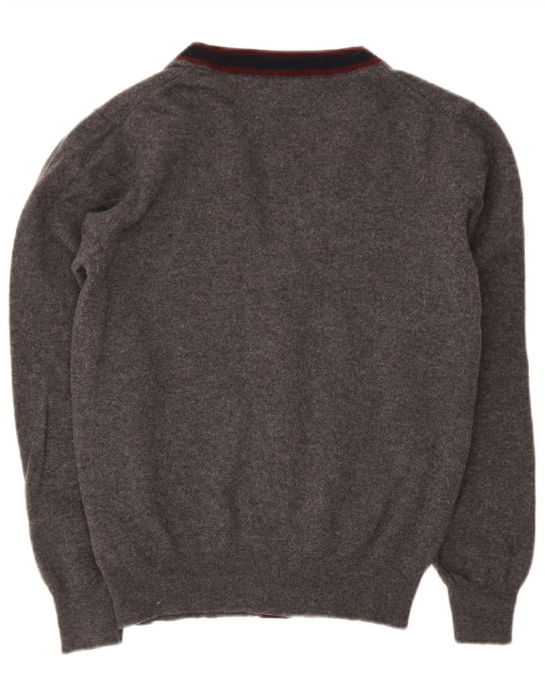 Fred Perry Mens Medium Grey Wool