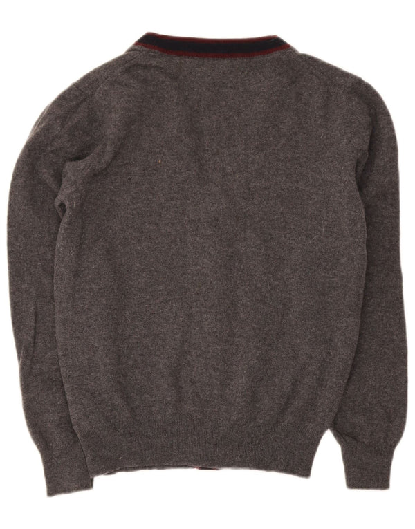 Fred Perry Mens Medium Grey Wool