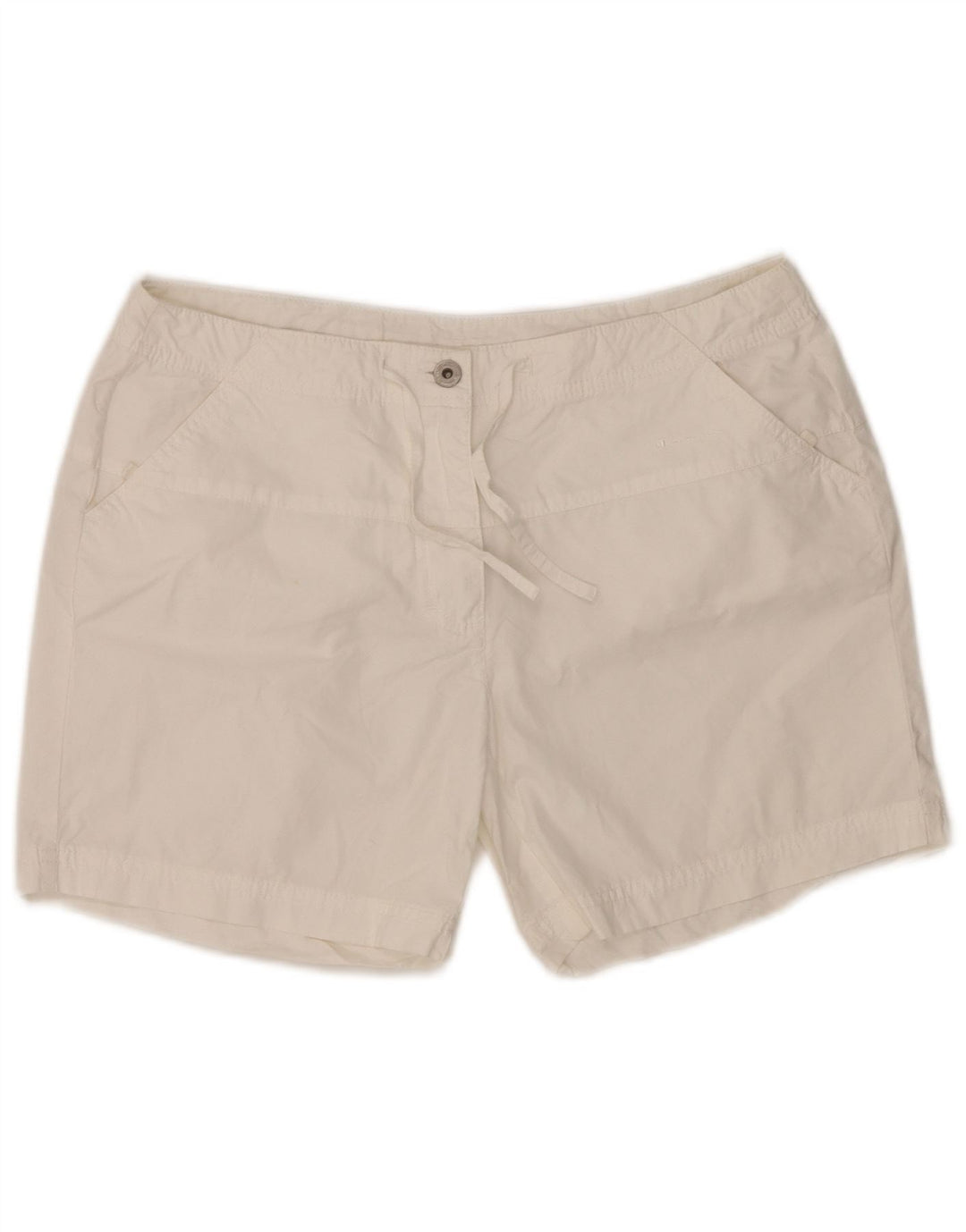 Champion Womens Casual Shorts Large W32 White Cotton