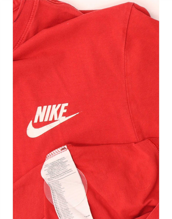Nike Mens Graphic T-Shirt Top Large Red Cotton