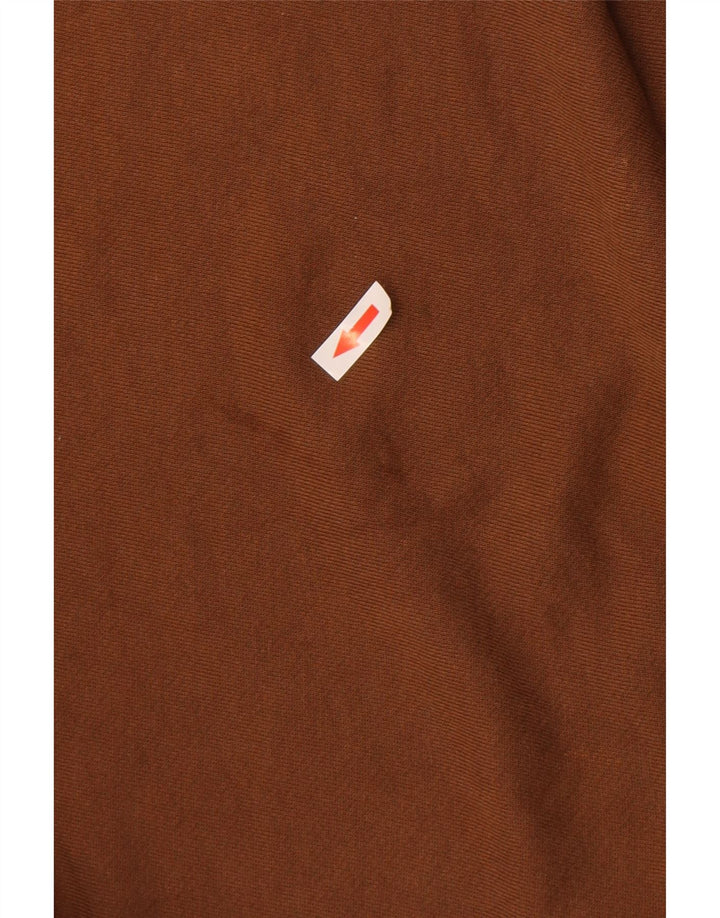 Zara Mens Oversized Sweatshirt Jumper Large Brown Cotton