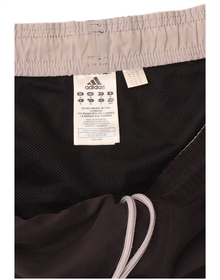 Adidas Mens Graphic Sport Shorts Medium Black Polyester