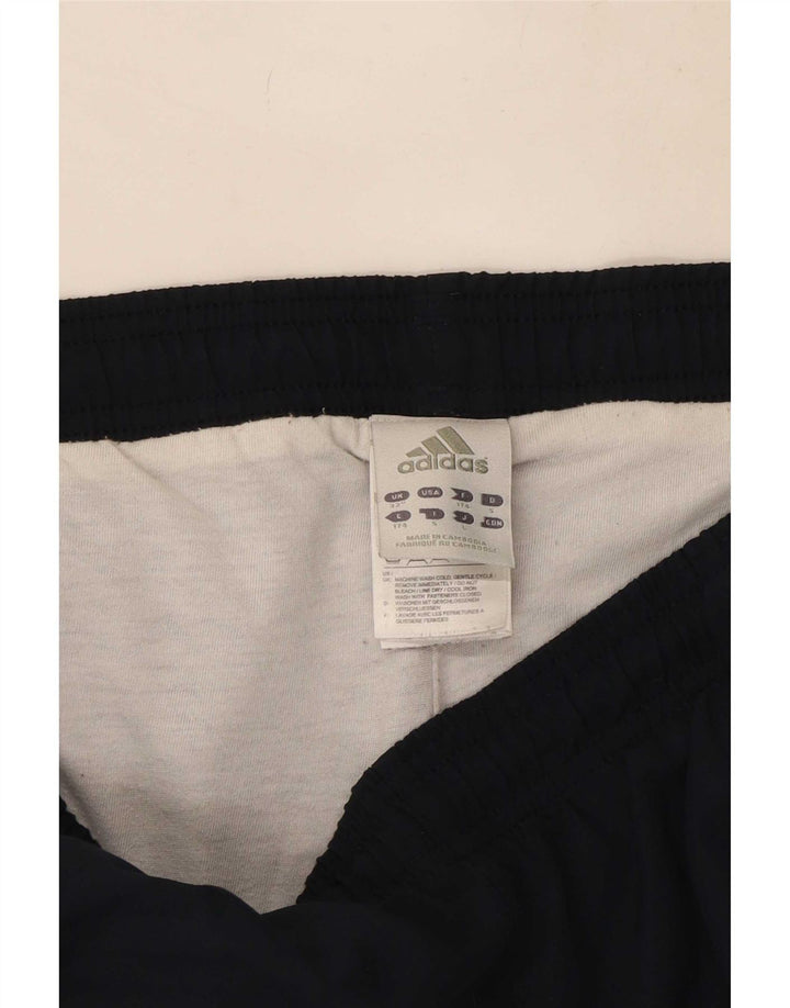 Adidas Mens Tracksuit Trousers Joggers Medium Navy Blue Polyester