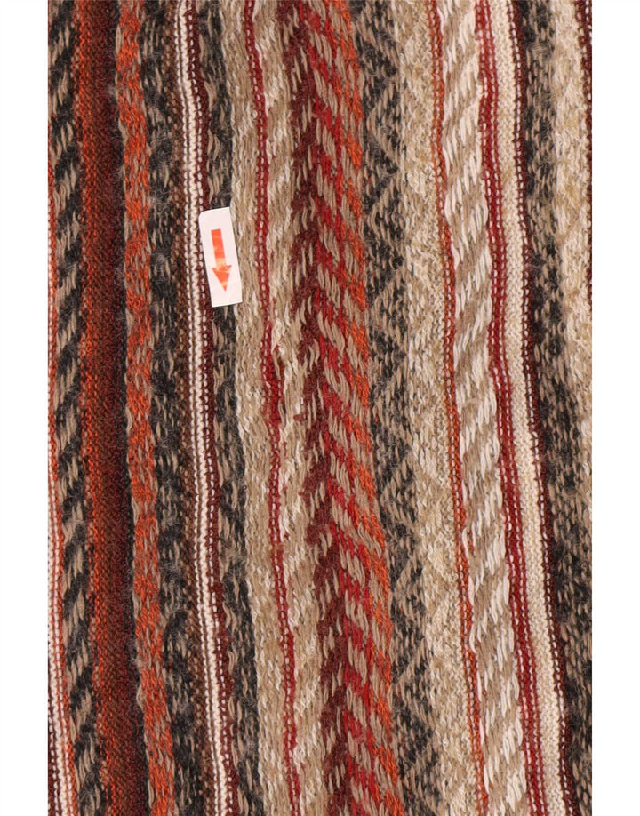 Vintage Mens Waistcoat Large Multicoloured Striped