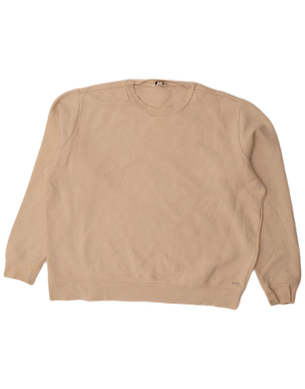 Marks & Spencer Womens Autograph Sweatshirt Jumper UK 22 3XL Beige