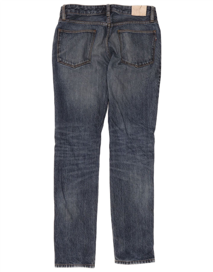Lacoste Mens Slim Jeans W30 L32 Blue Cotton