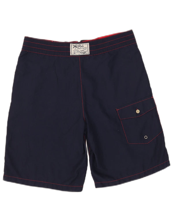 Polo Ralph Lauren Boys Swimming Shorts 14-15 Years Large Navy Blue
