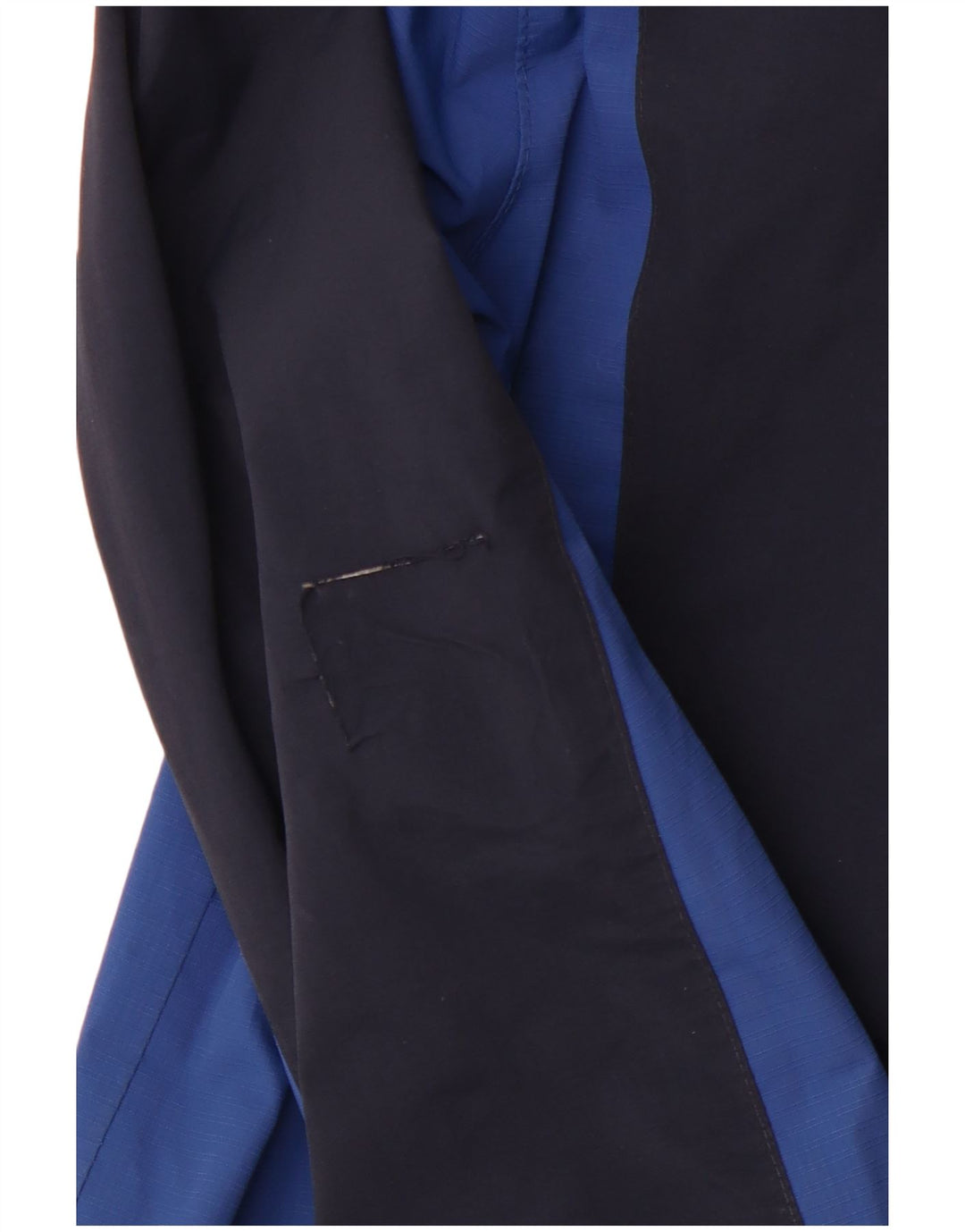 MOUNTAIN WAREHOUSE Mens Rain Jacket UK 36 Small Navy Blue Colourblock