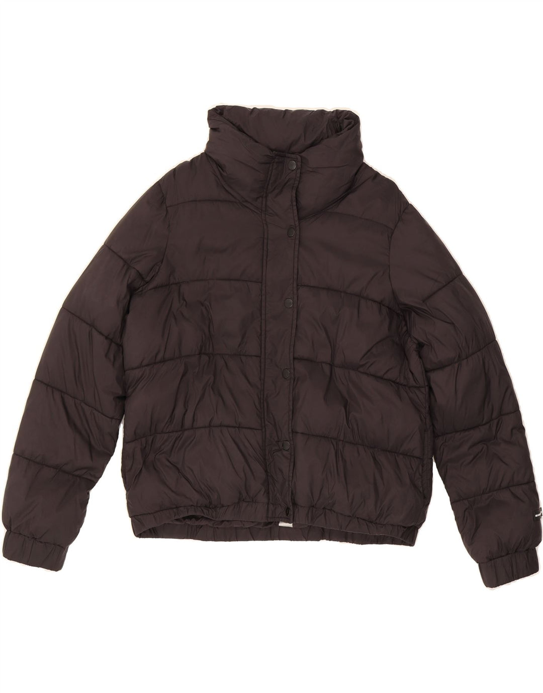DKNY Womens Graphic Padded Jacket UK 16 Large Black Nylon Vintage Dkny and Second-Hand Dkny from Messina Hembry 