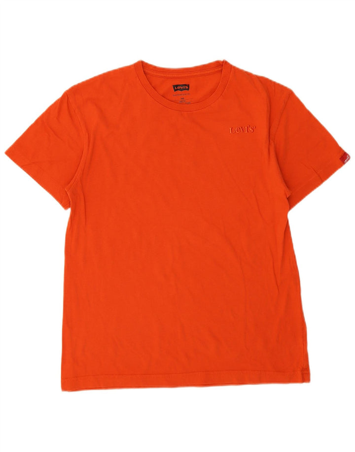 Levi's Boys T-Shirt Top 13-14 Years Orange