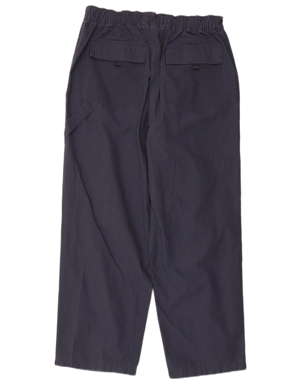 Puma Mens Loose Fit Chino Trousers Large W32 L28 Navy Blue Cotton