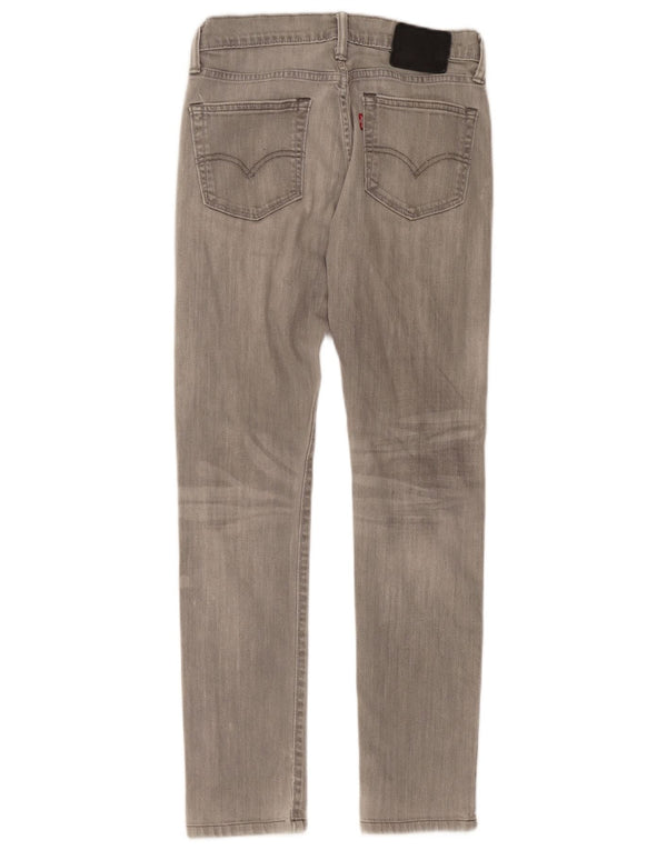 Levi's Womens Skinny Jeans W29 L32 Grey Cotton