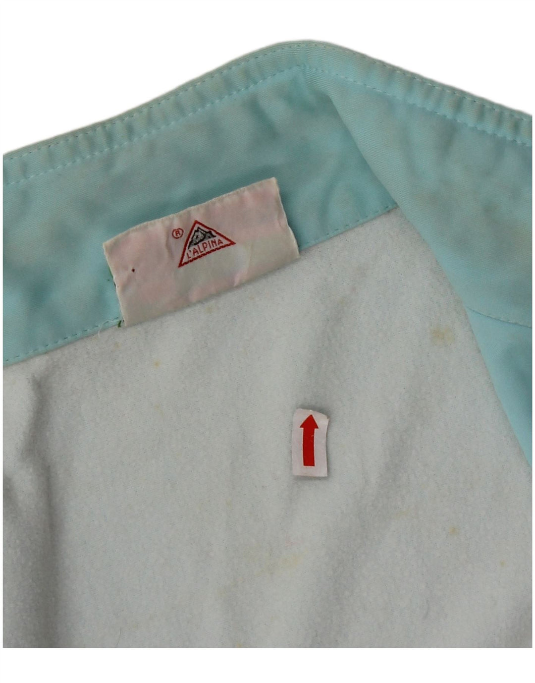 AUSTRALIAN L'ALPINA Mens Tracksuit Top Jacket IT 48 Medium Blue Polyamide