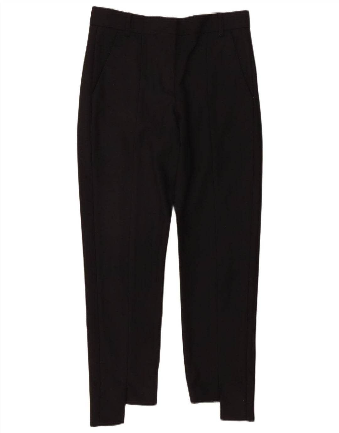 French Connection Womens Slim Chino Trousers W28 L25/28 Black Polyester