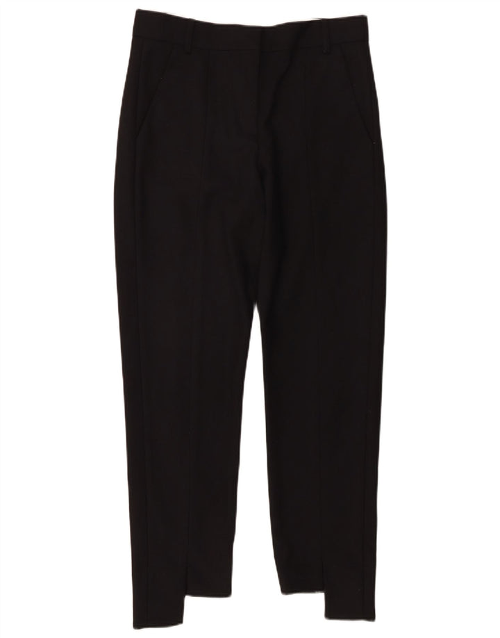 French Connection Womens Slim Chino Trousers W28 L25/28 Black Polyester