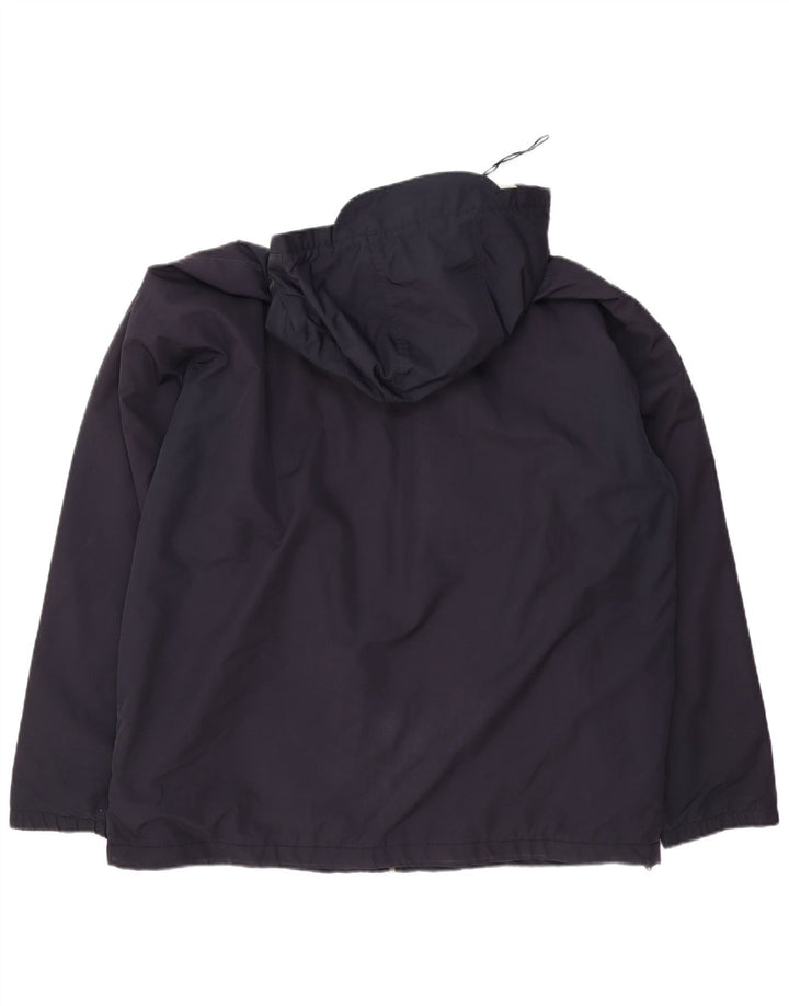 Kappa Mens Hooded Reversible Jacket UK 40 Large Navy Blue