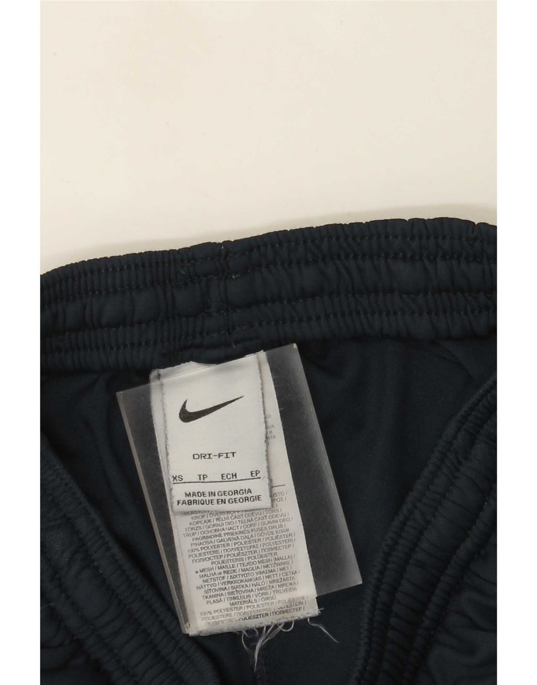 Nike Mens Tracksuit Trousers XS Navy Blue Polyester