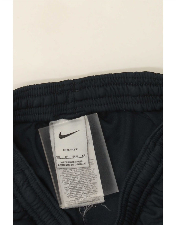Nike Mens Tracksuit Trousers XS Navy Blue Polyester