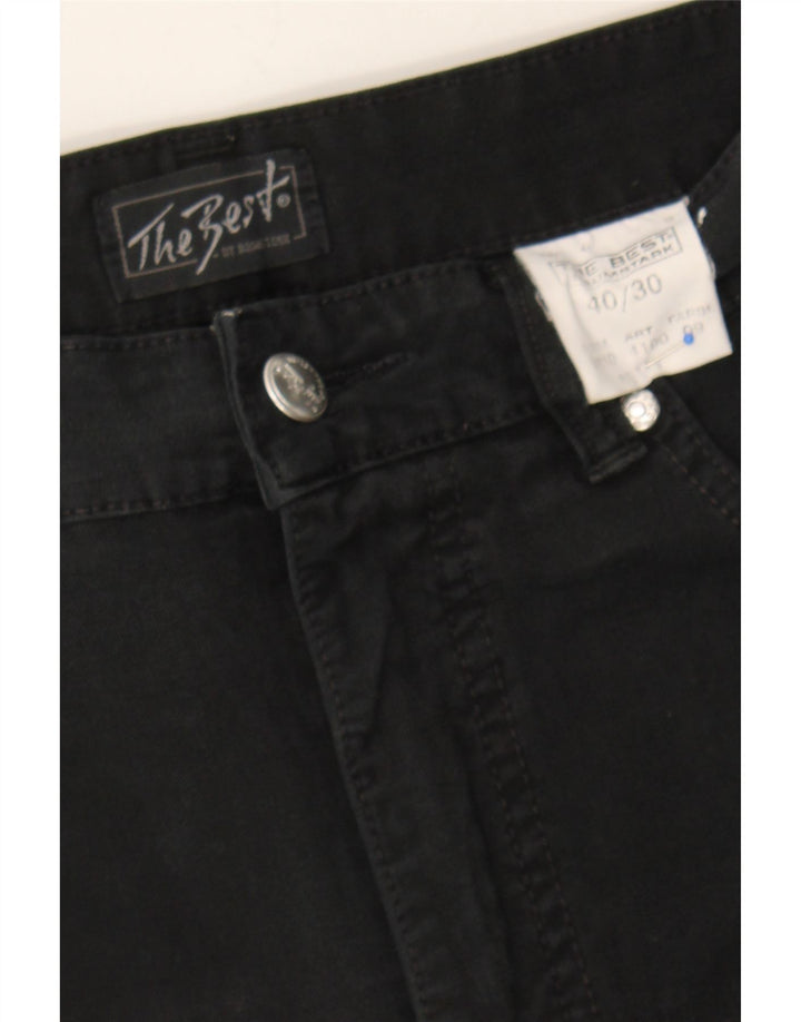 VINTAGE Womens Tapered Jeans EU 40 Medium W28 L30 Black Vintage Vintage and Second-Hand Vintage from Messina Hembry 