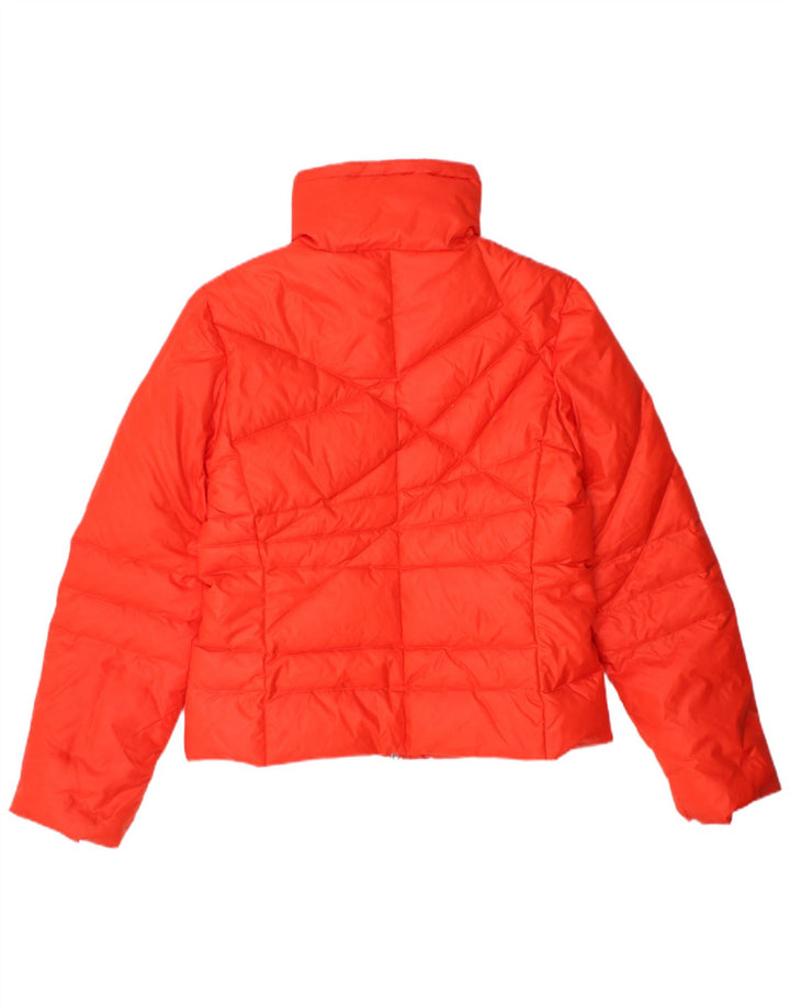 GUESS BY MARCIANO Womens Padded Jacket IT 44 Medium Orange Polyamide