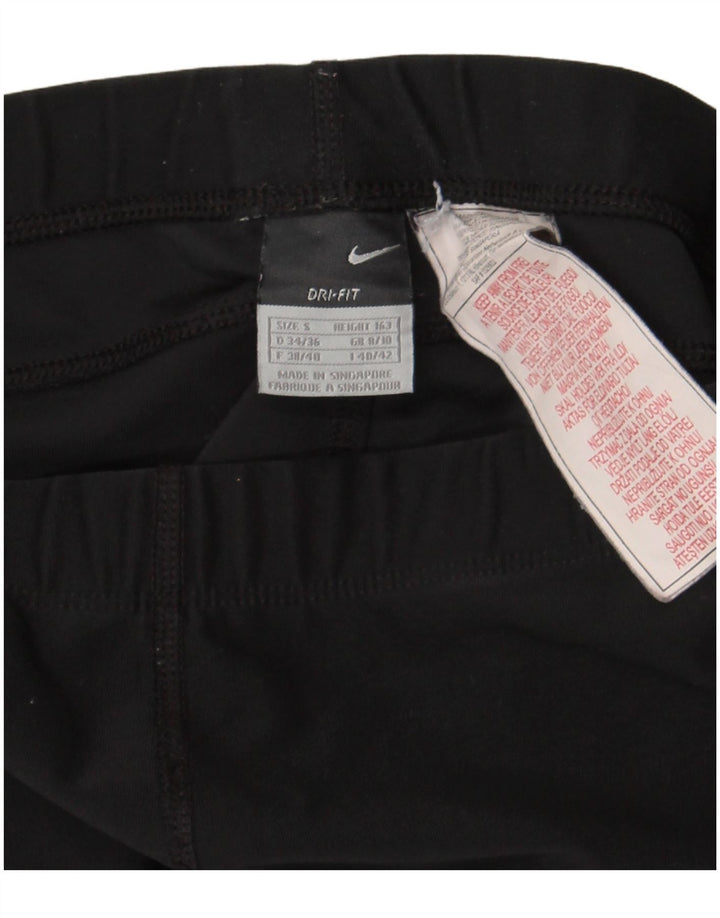 Nike Womens Tracksuit Trousers UK 8/10 Small  Black