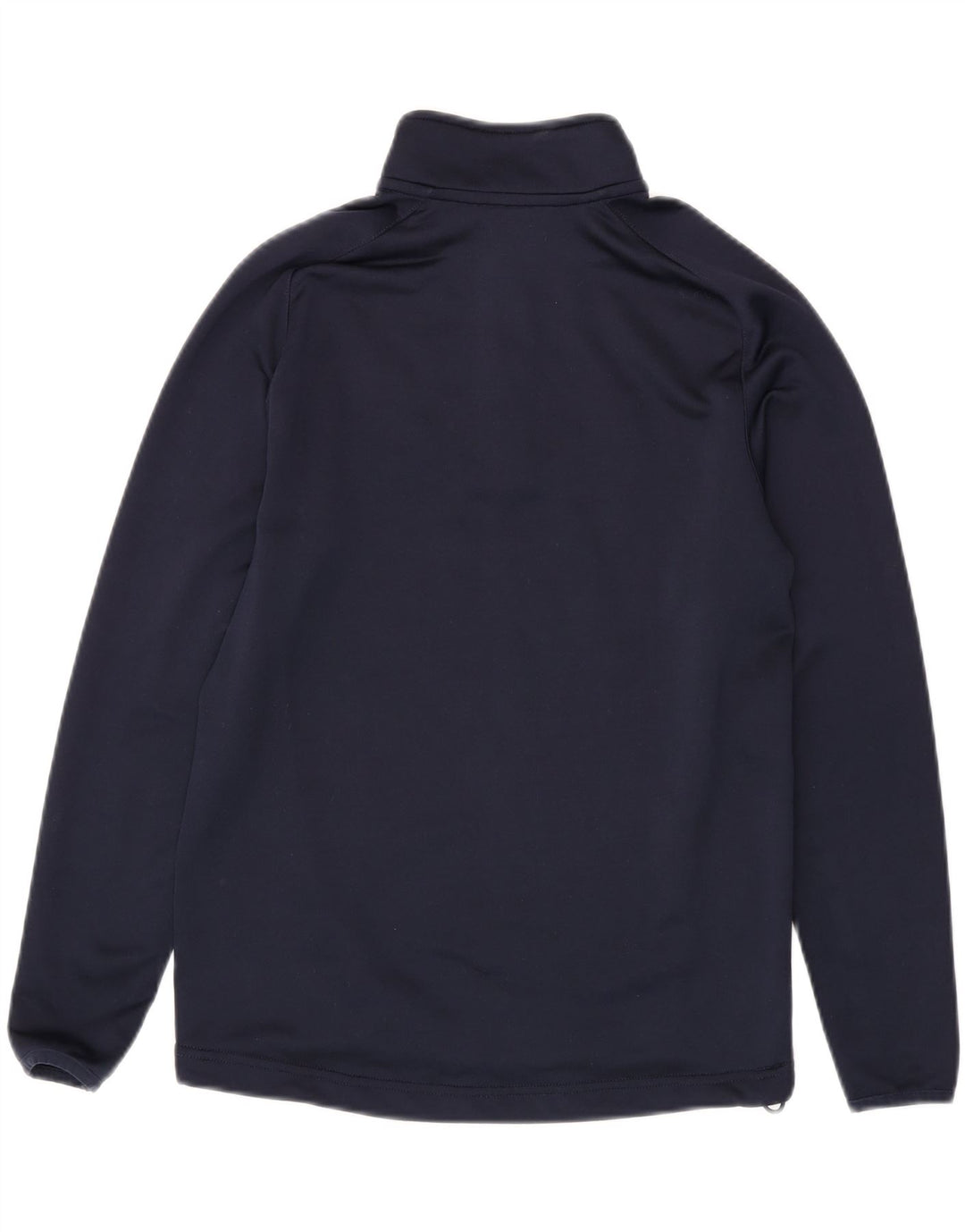 CANTERBURY Boys Zip Neck Sweatshirt Jumper 13-14 Years Navy Blue Polyester Vintage Canterbury and Second-Hand Canterbury from Messina Hembry 
