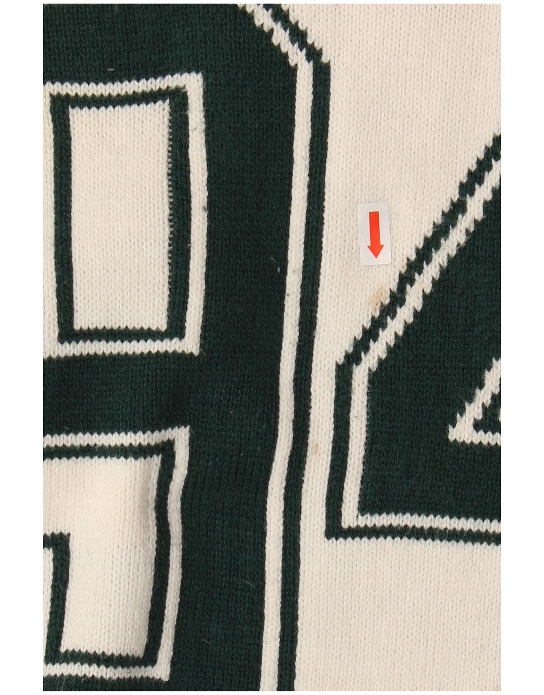 HOLLISTER Womens Boxy Oversized Crew Neck Jumper Sweater UK 6 XS Off White