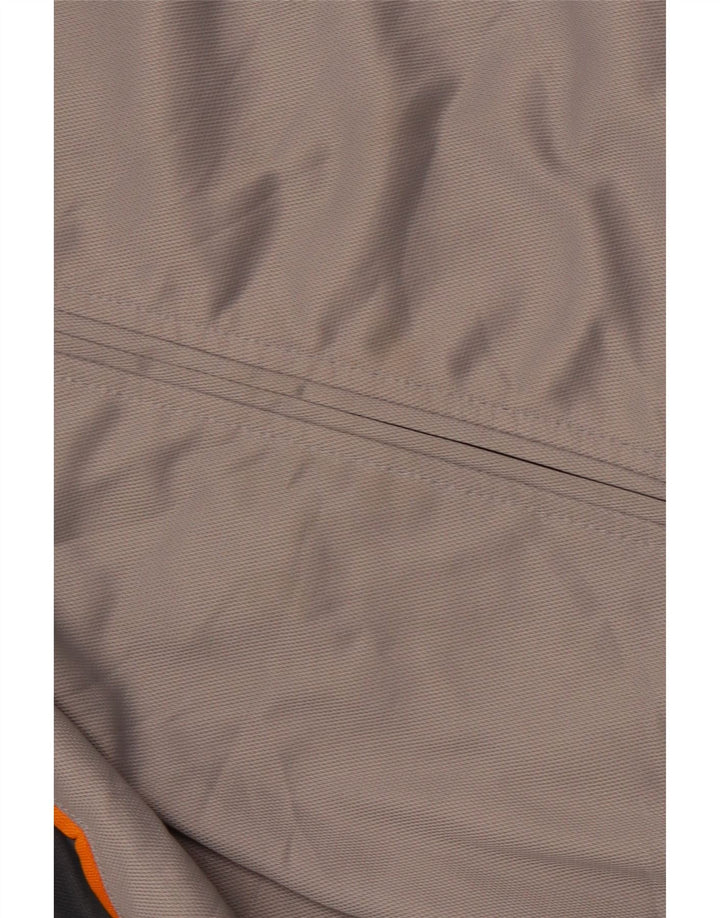 BRUGI Mens Tracksuit Top Jacket Medium Grey Colourblock Polyester