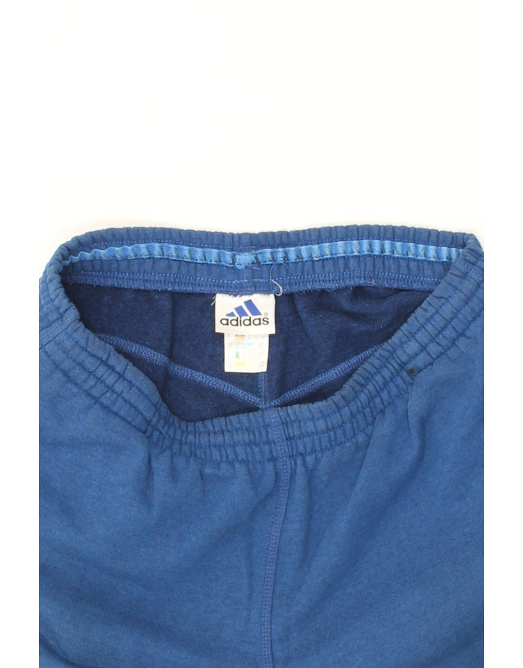 ADIDAS Mens Tracksuit Trousers Joggers Medium  Blue Flecked Vintage Adidas and Second-Hand Adidas from Messina Hembry 