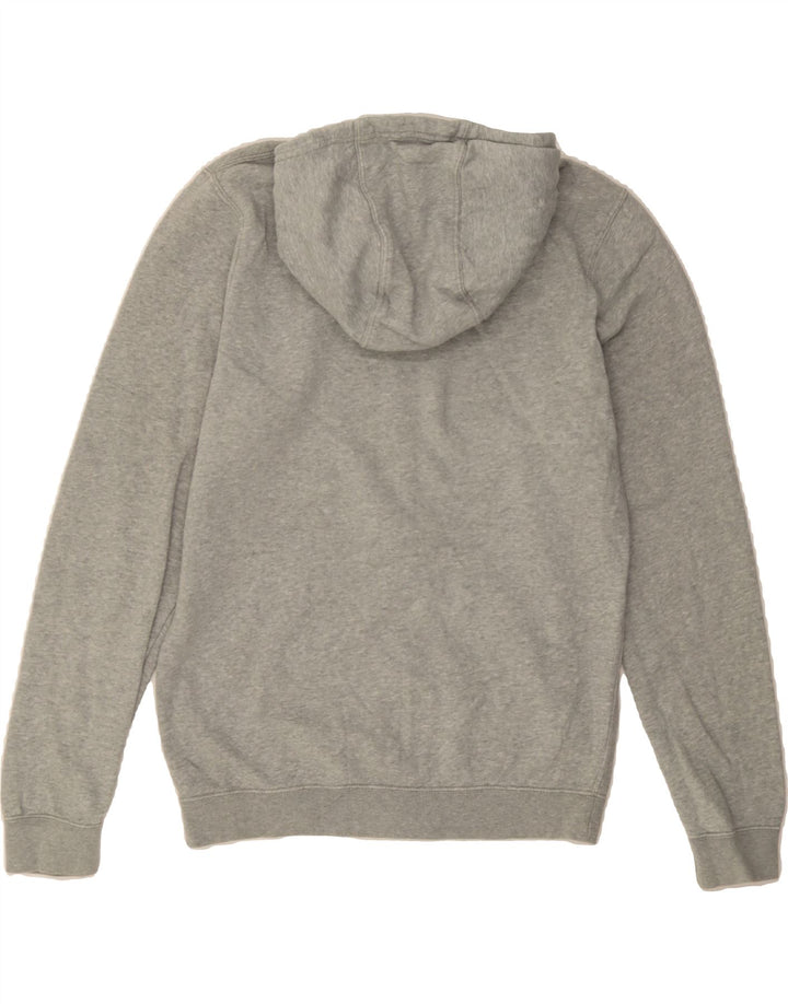 NIKE Mens Zip Hoodie Sweater Small Grey Cotton Vintage Nike and Second-Hand Nike from Messina Hembry 