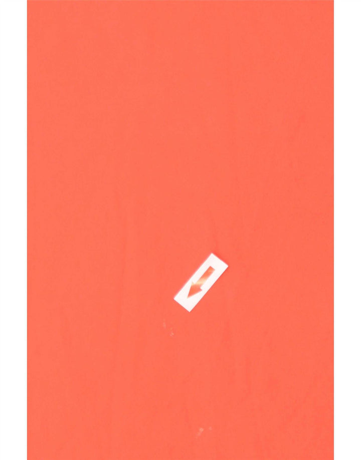 Nike Mens Graphic T-Shirt Top Medium Orange Colourblock Polyester